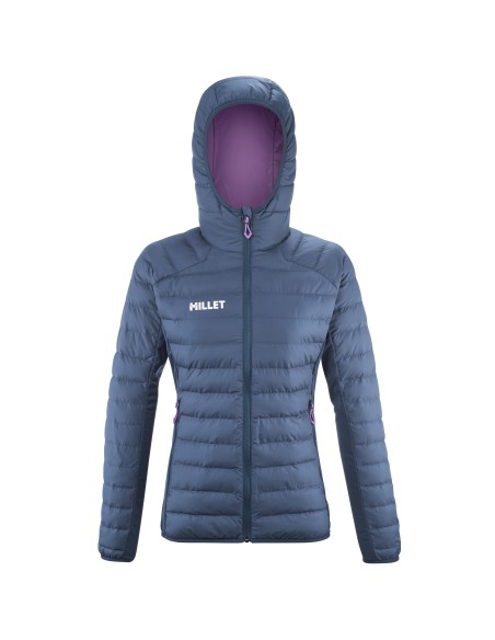 MILLET W Fitz Roy Warm Hoodie Jacket Navy Blue