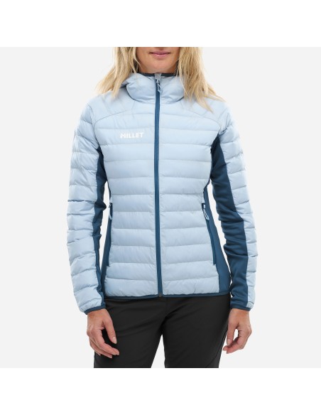 MILLET W Fitz Roy Warm Hoodie Jacket Blue