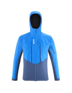 MILLET MM White Shield Jacket Navy Blue