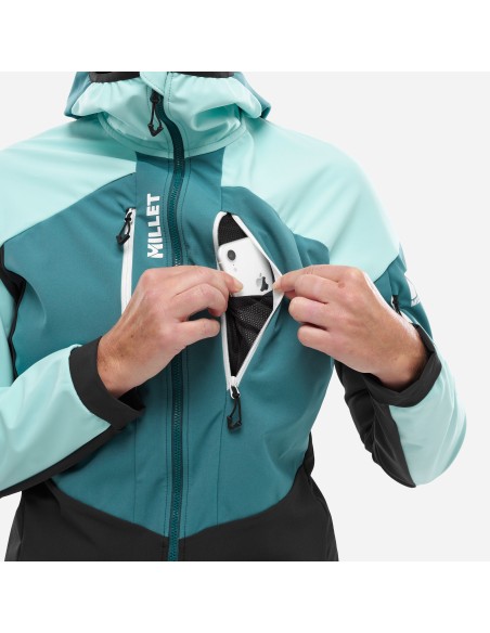 MILLET WM White Shield Jkt Jacket Black