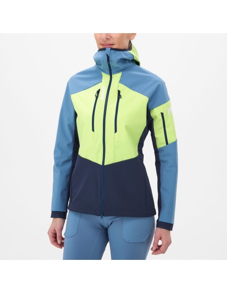 MILLET WM White Shield Jkt Navy Blue Jacket