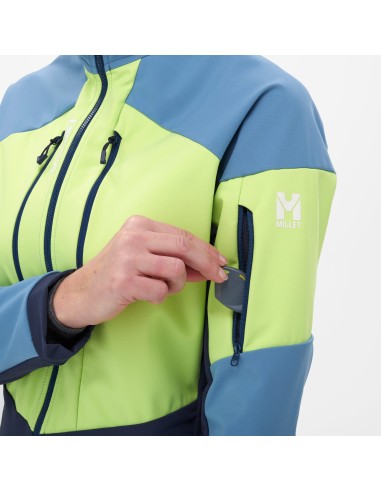 MILLET WM White Shield Jkt Navy Blue Jacket