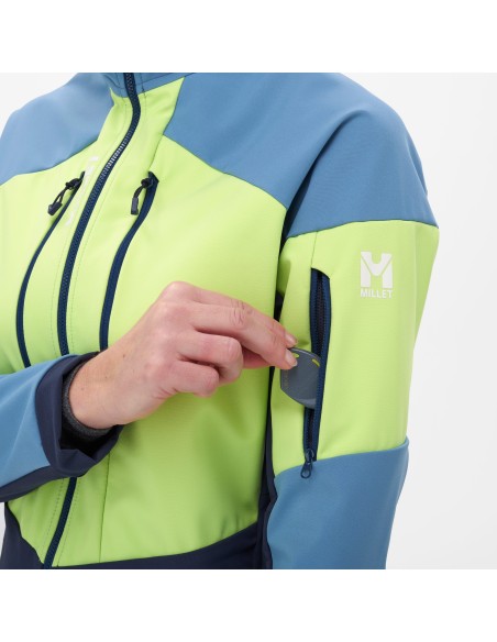 MILLET WM White Shield Jkt Navy Blue Jacket