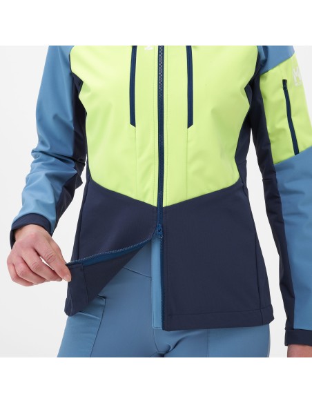 MILLET WM White Shield Jkt Navy Blue Jacket