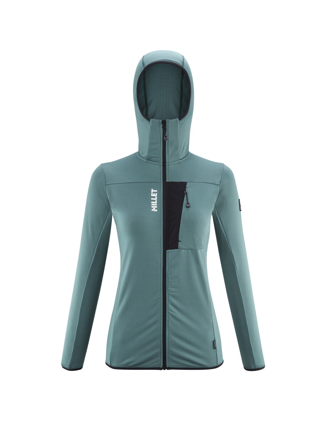 MILLET W Trilogy Lightgrid Hoodie Jacket Green