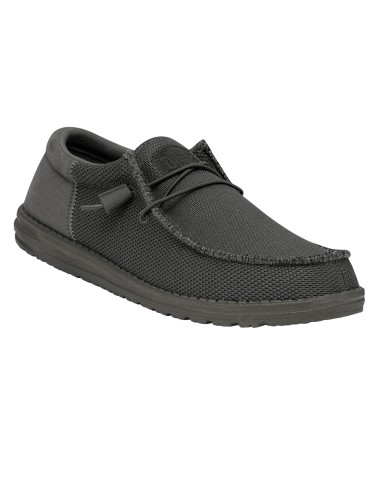 Hey Dude Wally Ανδρικά Μοκασίνια σε Γκρι Χρώμα 40011-1FX
