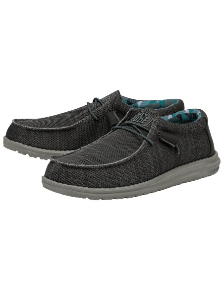 Hey Dude Ανδρικά Μοκασίνια σε Γκρι Χρώμα 40019-025