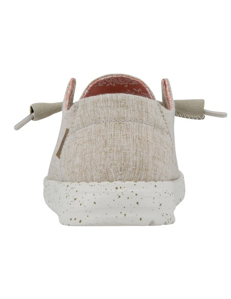 Hey Dude Wendy Chambray Γυναικεία Μοκασίνια σε Ροζ Χρώμα 40058-2BK