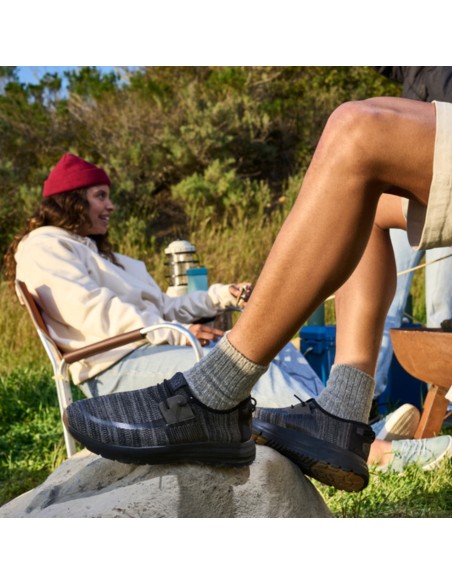 Hey Dude Ανδρικά Μοκασίνια σε Γκρι Χρώμα 40140-0WM