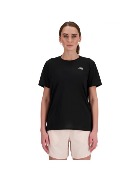 New Balance Koszulka Sport Essentials TShirt Bk WT41222BK