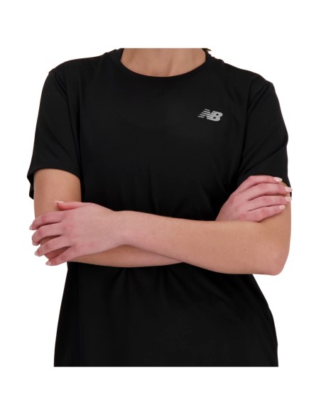 New Balance Koszulka Sport Essentials TShirt Bk WT41222BK