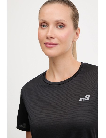 New Balance Koszulka Sport Essentials TShirt Bk WT41222BK