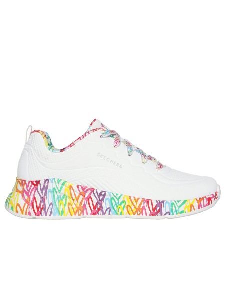 Skechers Uno Lite Exuberant Hearts 177976WMLT
