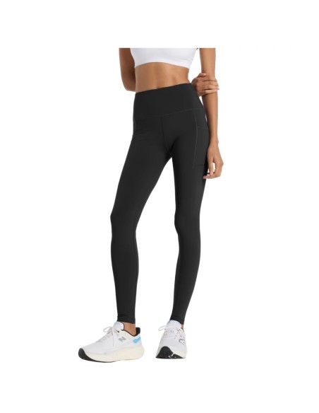 New Balance Sleek Pocket High Rise Leggins WP51275BK