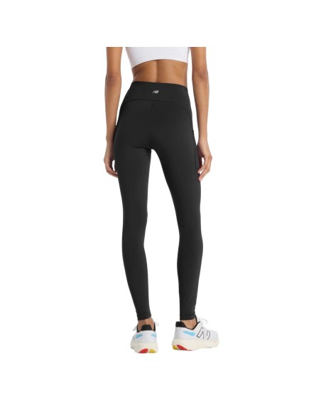 New Balance Sleek Pocket High Rise Leggins WP51275BK
