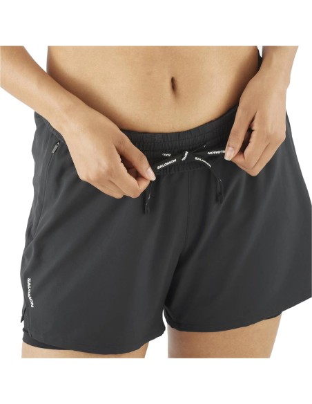 Salomon SHKout Core 2IN1 4 Shorts LC2452300