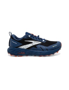 Brooks Cascadia 17 110402-062 Ανδρικά Αθλητικά Παπούτσια Running Μπλε Αδιάβροχα με Μεμβράνη Gore-Tex