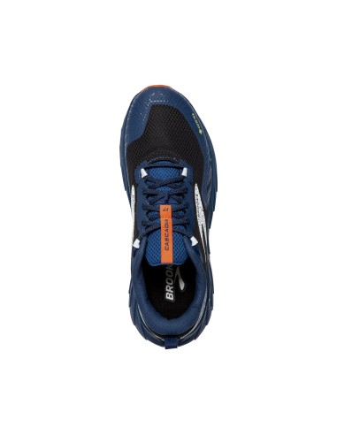 Brooks Cascadia 17 110402-062 Ανδρικά Αθλητικά Παπούτσια Running Μπλε Αδιάβροχα με Μεμβράνη Gore-Tex