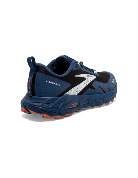 Brooks Cascadia 17 110402-062 Ανδρικά Αθλητικά Παπούτσια Running Μπλε Αδιάβροχα με Μεμβράνη Gore-Tex