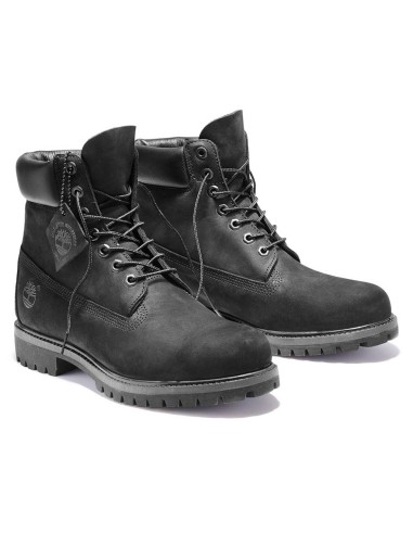 Timberland 6 Inch Boot Black Nubuck Premium TB1100730011 MBS