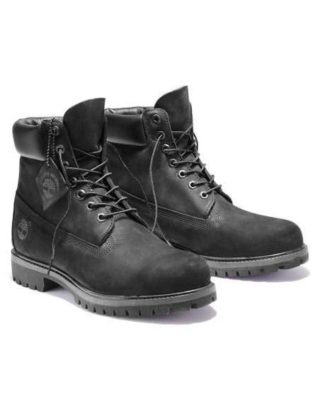 Timberland 6 Inch Boot Black Nubuck Premium TB1100730011 MBS