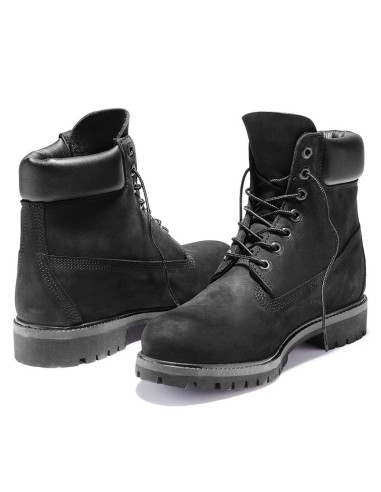 Timberland 6 Inch Boot Black Nubuck Premium TB1100730011 MBS