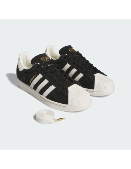 adidas Superstar Core Black Off White Gold Metallic JH9159 MBS