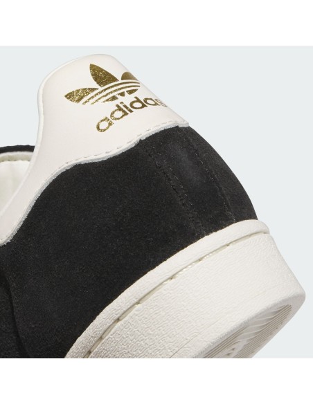 adidas Superstar Core Black Off White Gold Metallic JH9159 MBS
