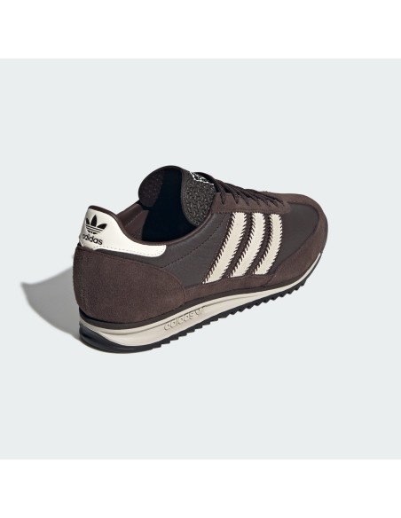 adidas SL 72 OG Dark Brown Cream White Women's JS3983 MBS