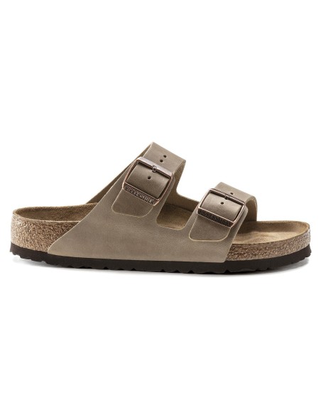 Birkenstock Arizona Soft Footbed Oiled Leather Tobacco Brown 552811 MBS