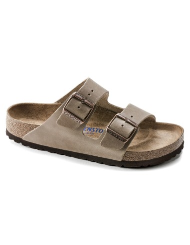 Birkenstock Arizona Soft Footbed Oiled Leather Tobacco Brown 552811 MBS