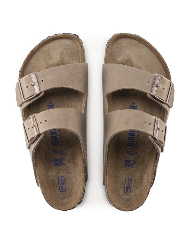Birkenstock Arizona Soft Footbed Oiled Leather Tobacco Brown 552811 MBS