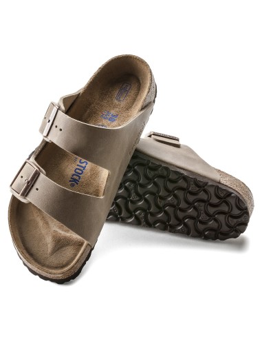 Birkenstock Arizona Soft Footbed Oiled Leather Tobacco Brown 552811 MBS