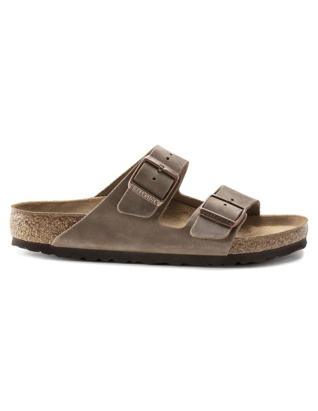 Birkenstock Arizona Tabacco Brown narrow men's flipflops 0352203