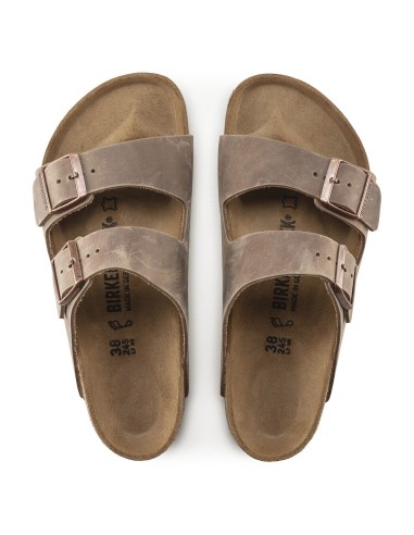 Birkenstock Arizona Tabacco Brown narrow men's flipflops 0352203