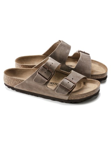 Birkenstock Arizona Tabacco Brown narrow men's flipflops 0352203