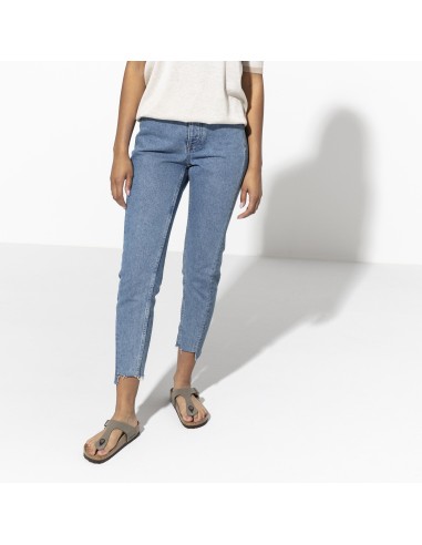 Men's gray Birkenstock Gizeh BirkoFlor Nubuck Stone regular 43391