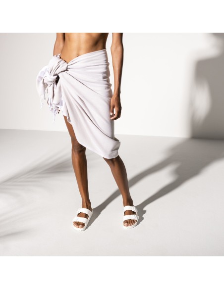 Birkenstock Arizona Ανδρικές Σαγιονάρες Λευκές 0129441