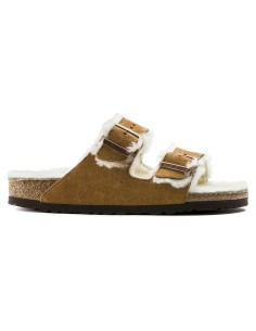 Birkenstock Arizona Shearling Mink W 1001135 flipflops