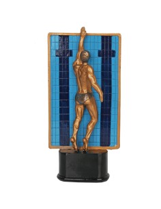 Swimming statuette RFST3064BRBL