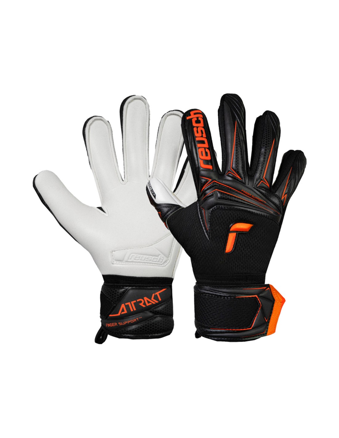 Reusch Attrakt Advance Finger Support Junior Gloves 56 72 210 7783