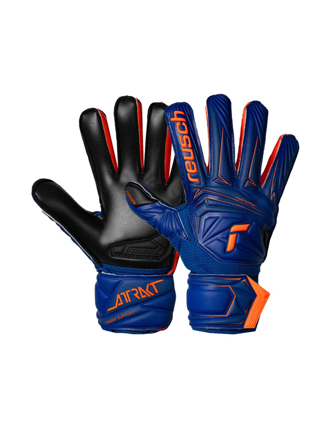 Reusch Attrakt Infinity Finger Support Junior Gloves 56