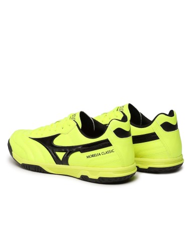 Mizuno Morelia Sala Classic IN Q1GA220245 Χαμηλά Ποδοσφαιρικά Παπούτσια Σάλας Κίτρινα