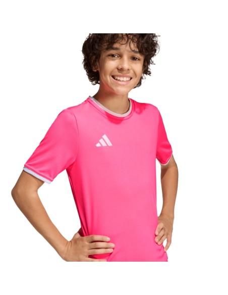 adidas Entrada 26 Jersey kids' tshirt pink KE9846