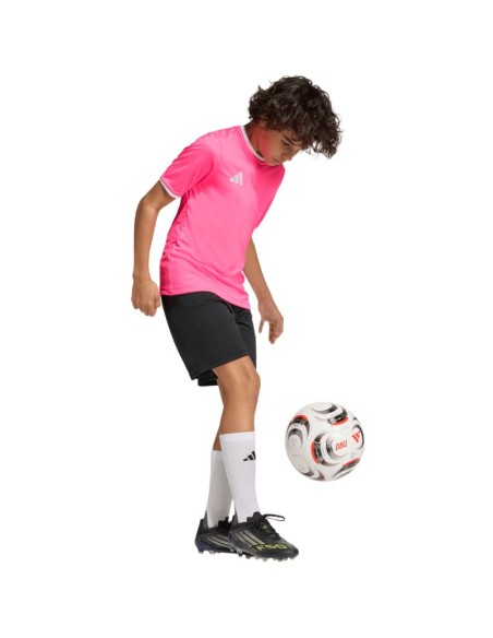 adidas Entrada 26 Jersey kids' tshirt pink KE9846