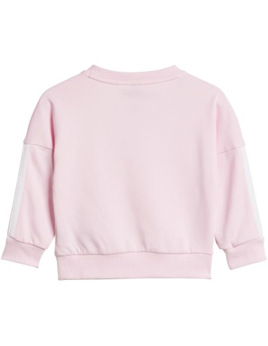 adidas Essentials Joggers Pink and Purple Kids Tracksuit JD6482