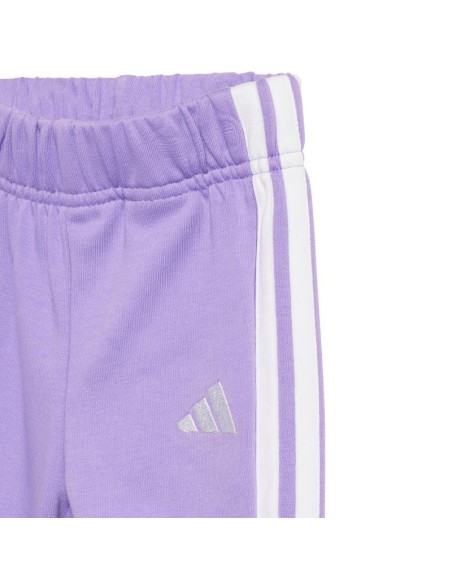 adidas Essentials Joggers Pink and Purple Kids Tracksuit JD6482
