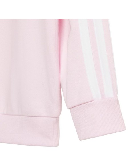 adidas Essentials Joggers Pink and Purple Kids Tracksuit JD6482