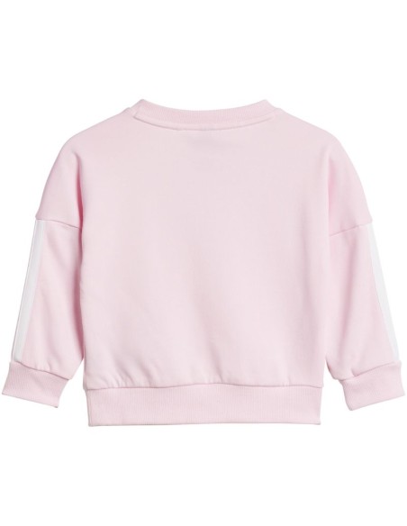 adidas Essentials Joggers Pink and Purple Kids Tracksuit JD6482