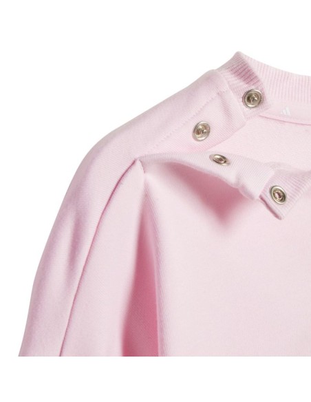 adidas Essentials Joggers Pink and Purple Kids Tracksuit JD6482